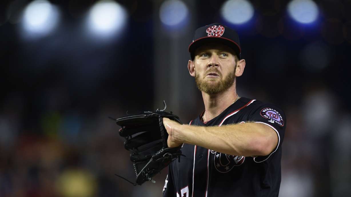 Nationals' Strasburg on disabled list with neck nerve issue