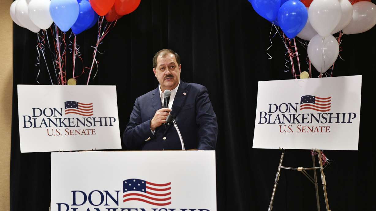 Election official won't approve Blankenship's bid for Senate