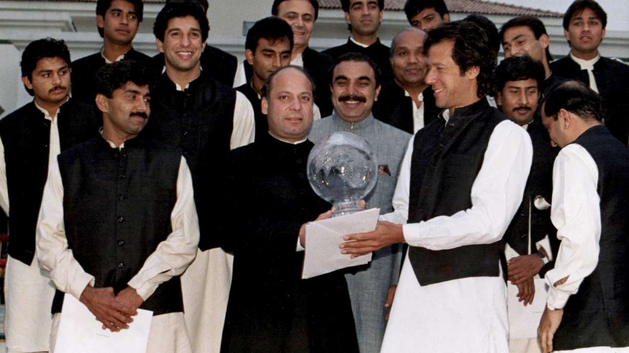 Khan, once a cricket star, now pious, anti-poverty reformer