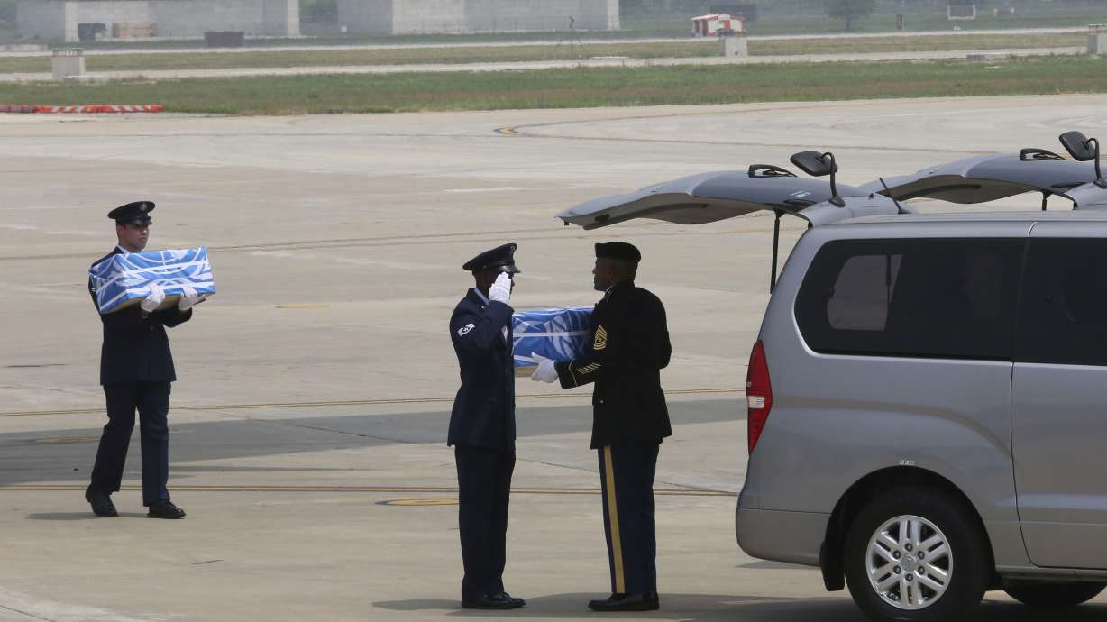 Return of possible remains by North Korea boosts diplomacy