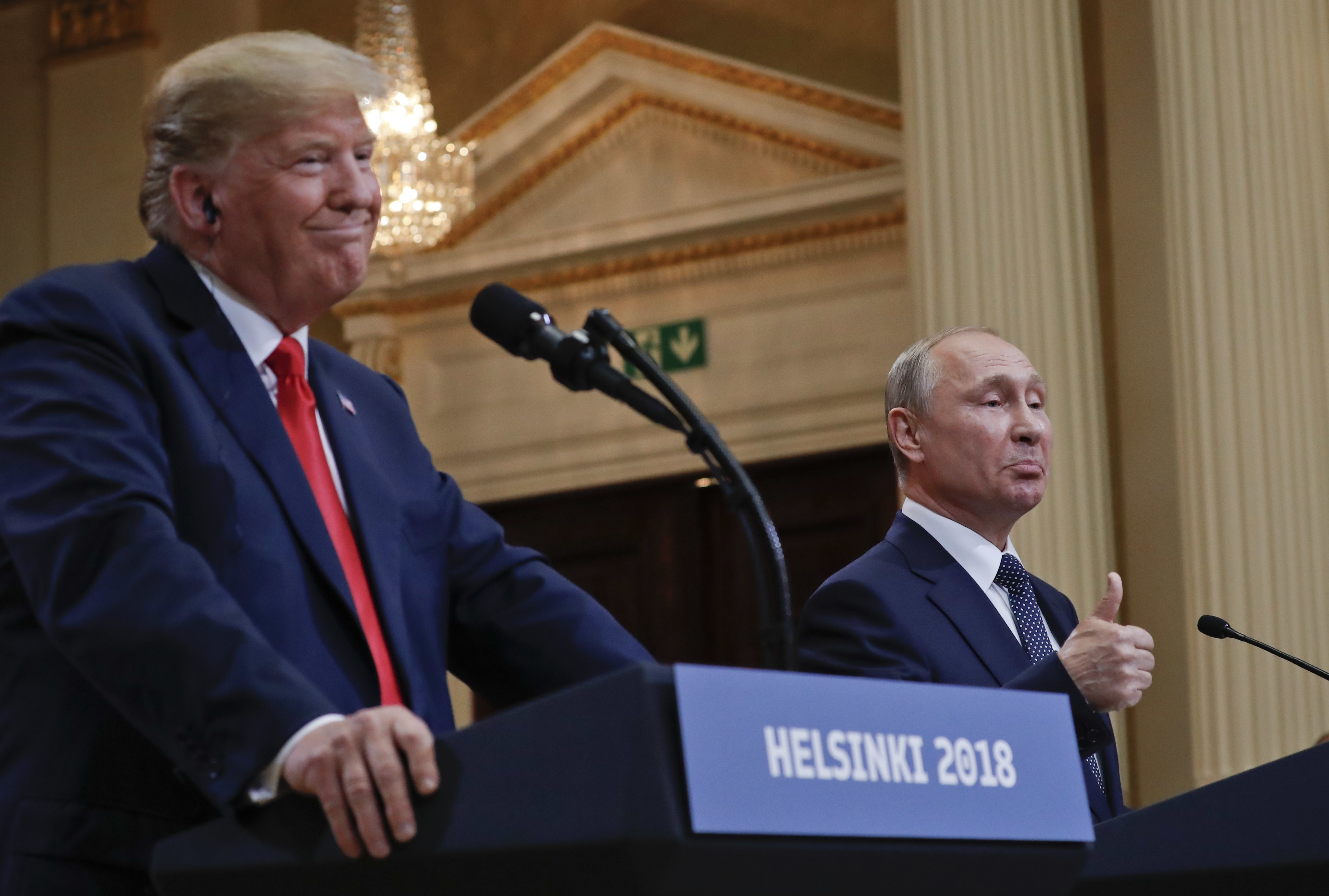 White House restores question to Trump-Putin transcript