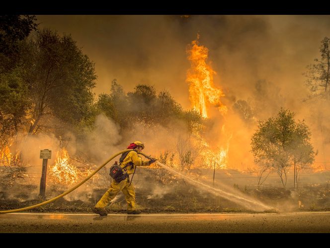 Hope grows as deadly Northern California blaze slows down