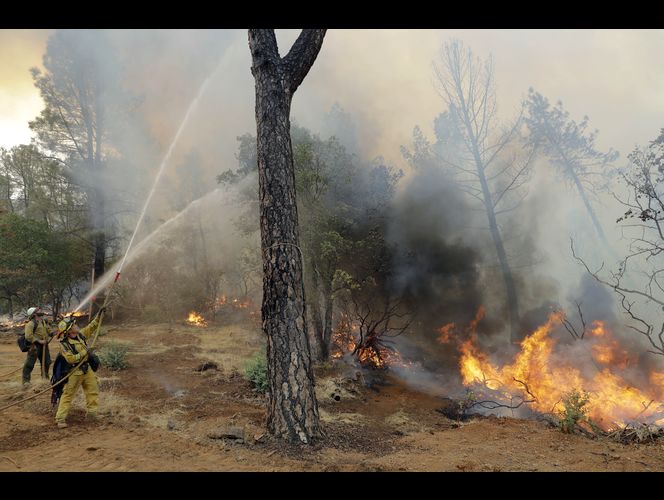 Hope grows as deadly Northern California blaze slows down