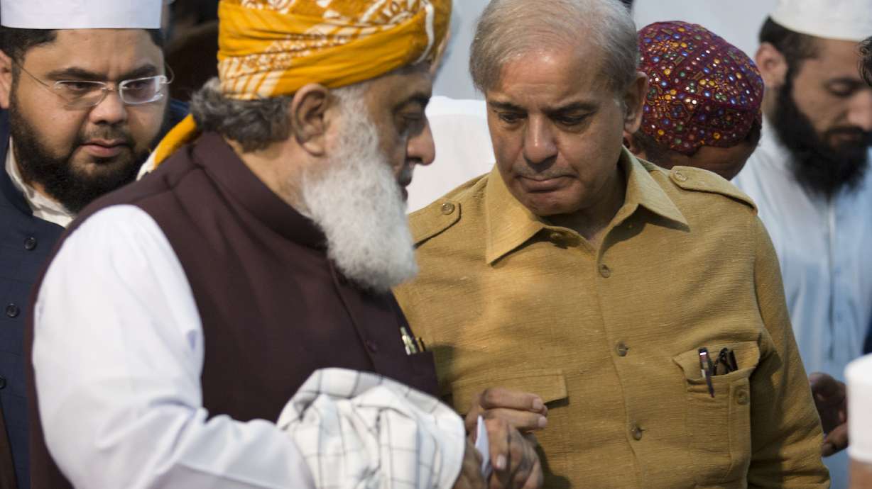 Pakistani official: Jailed former PM Sharif hospitalized