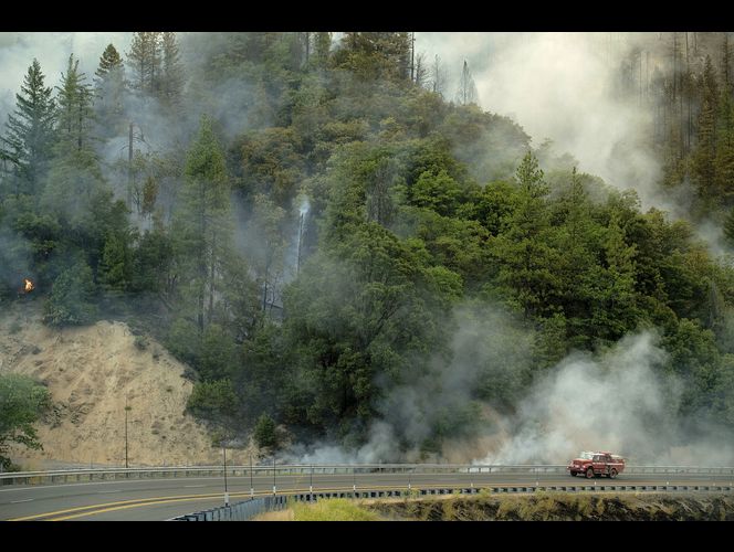 Hope grows as deadly Northern California blaze slows down