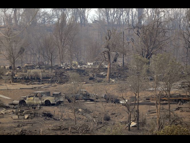 Hope grows as deadly Northern California blaze slows down