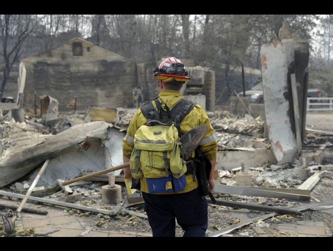 Hope grows as deadly Northern California blaze slows down