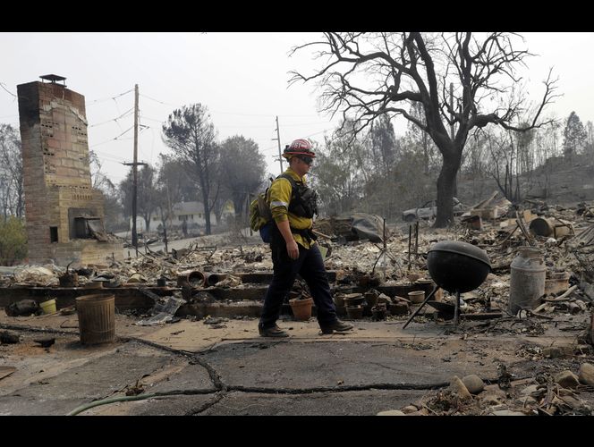 Hope grows as deadly Northern California blaze slows down