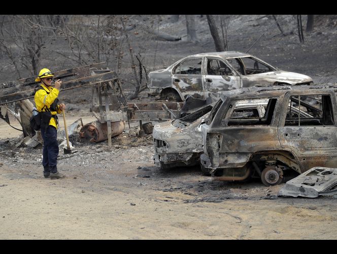 Hope grows as deadly Northern California blaze slows down