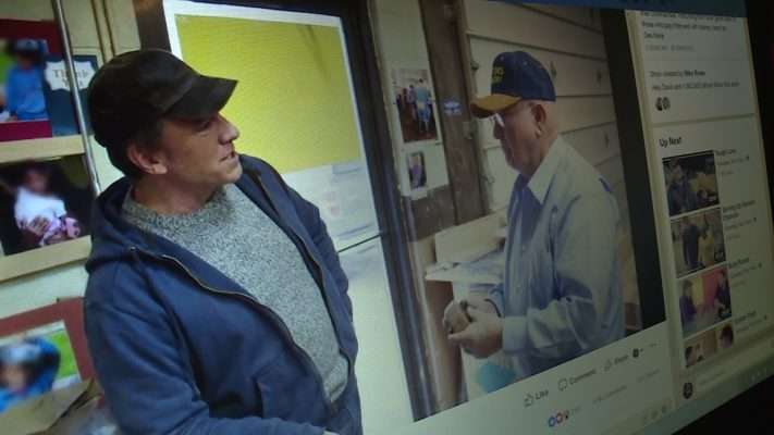 Mike Rowe paid a visit to Alton Thacker's toy factory during his time in West Jordan. Photo: KSL TV