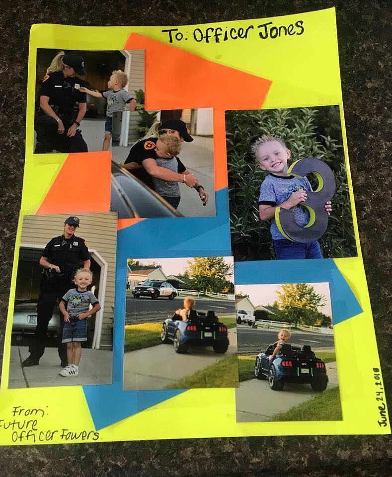 Make Your Week: Utah kids thank police officers in unique ways