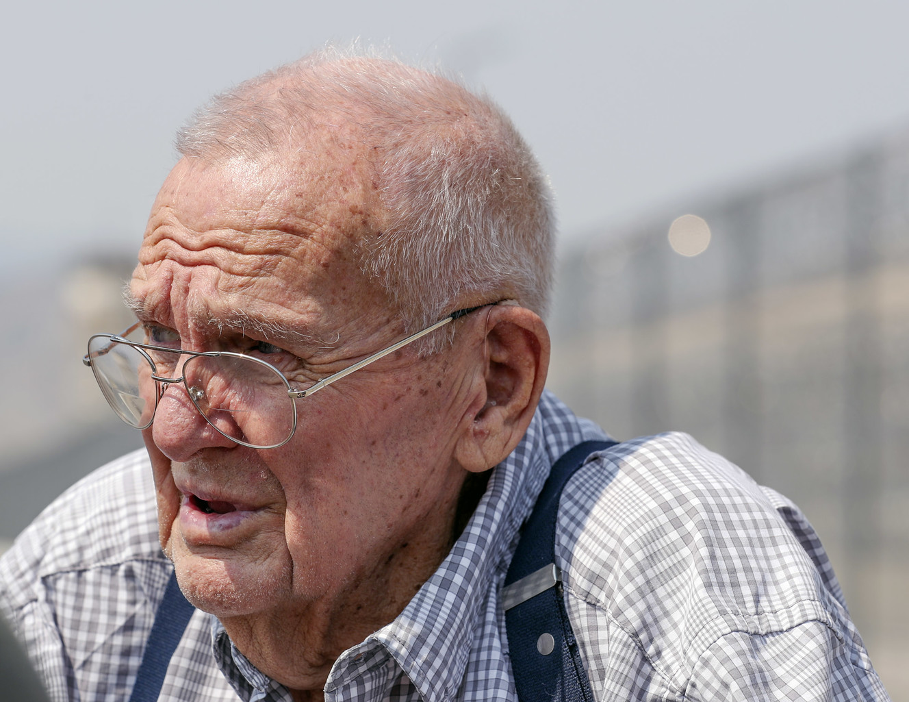 Rod Lund, 87, talks about his son, Dee Lund, who was killed in 1993 by Jason Scott Pearson, following Pearson's parole hearing at the Utah State Prison in Draper on Tuesday, July 31, 2018. Pearson was 18 when he shot and killed the Utah Highway Patrol trooper. (Photo: Steve Griffin, KSL)