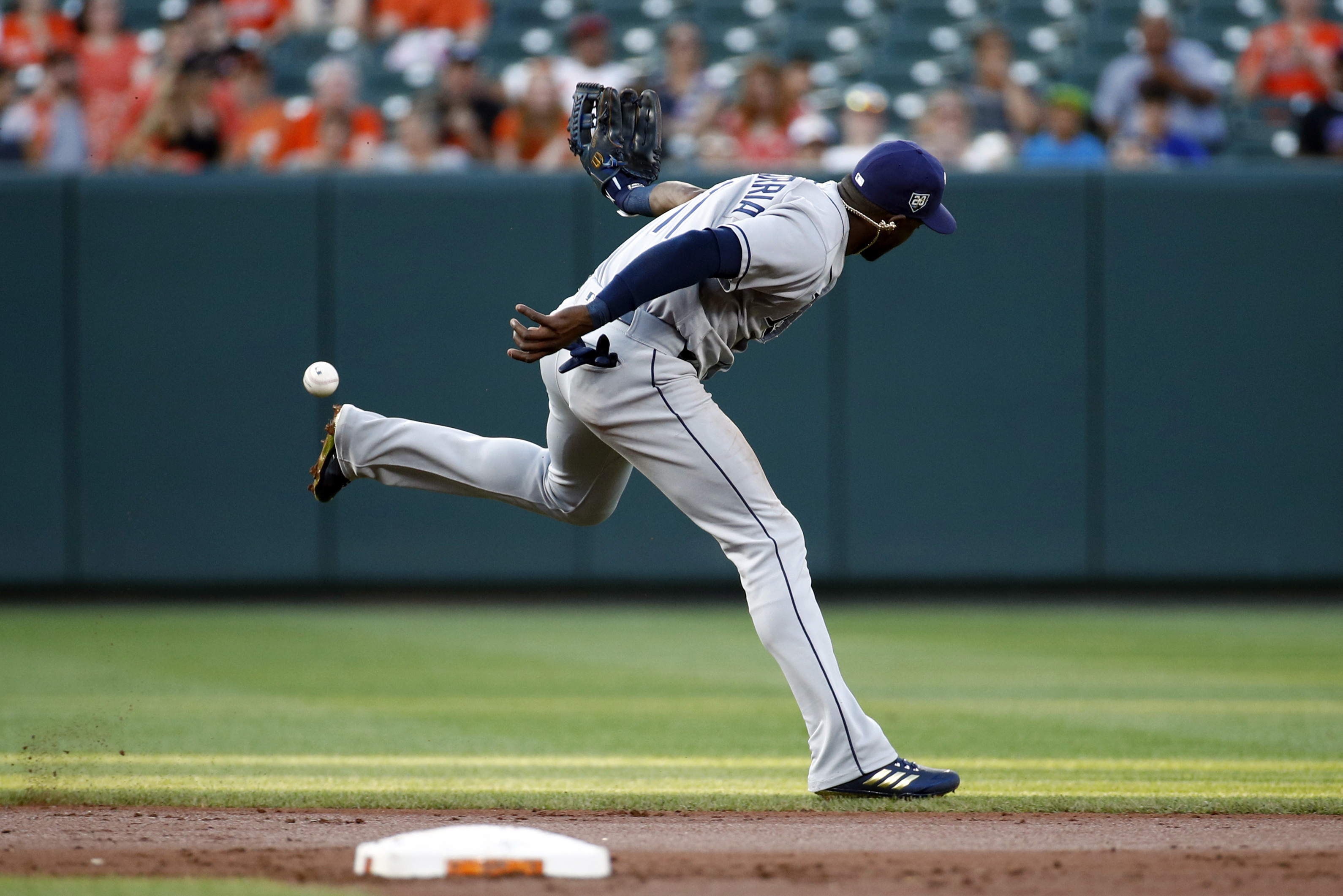 Shortstop Adeiny Hechavarria cut by Tampa Bay Rays