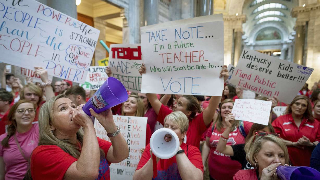 Teachers to mount insurgency at Kentucky's campaign kickoff