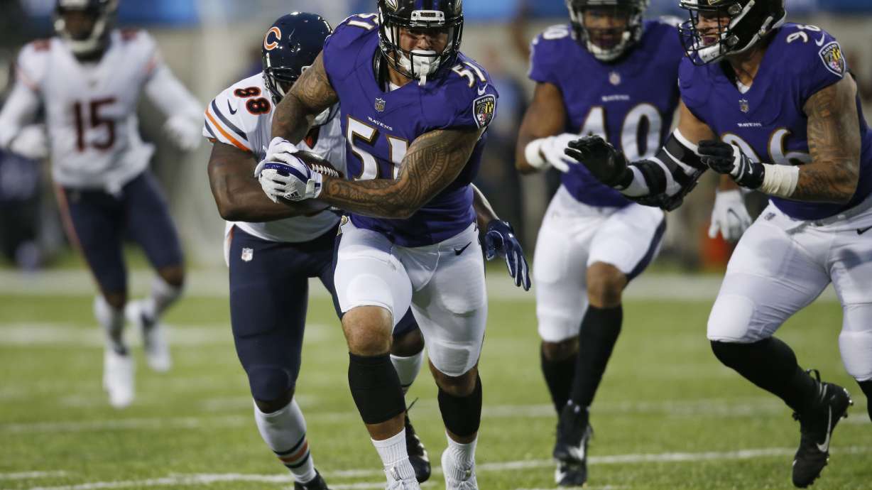 Ravens and Bears show off D, Baltimore wins 17-16