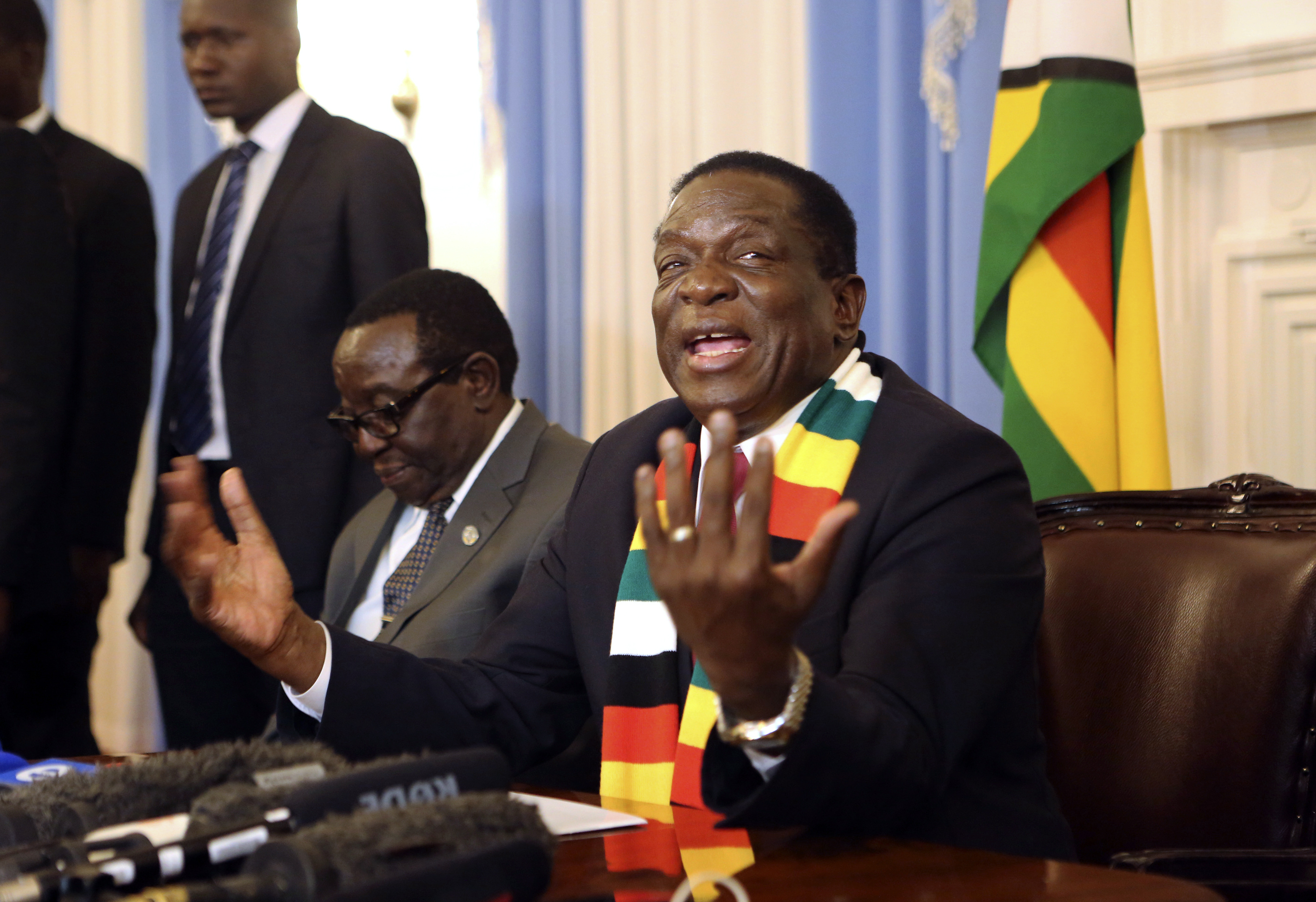 Zimbabwe's 'Crocodile' faces tough challenges as president