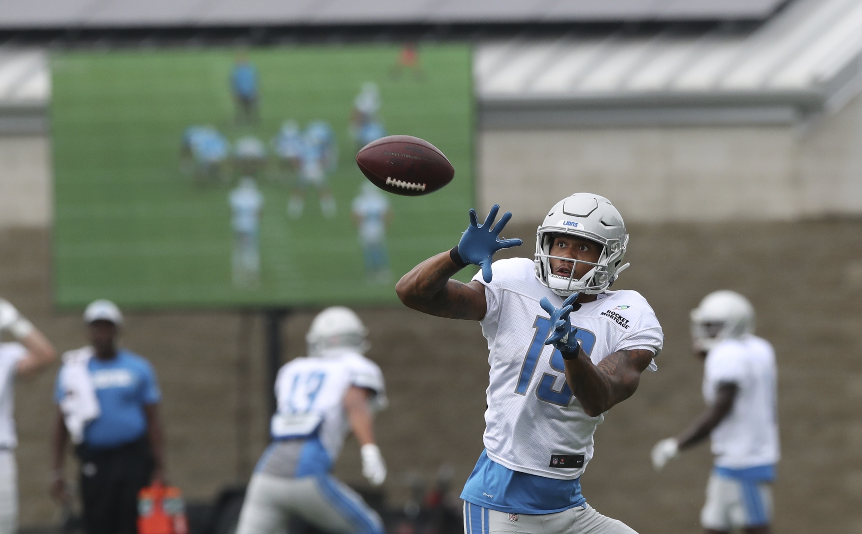 Lions among NFL teams using instant replay in training camp