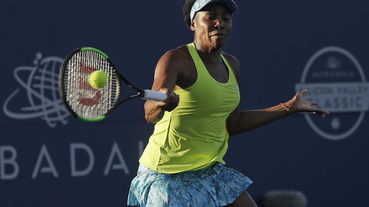 Sakkari upsets Venus Williams to reach Silicon Valley semis