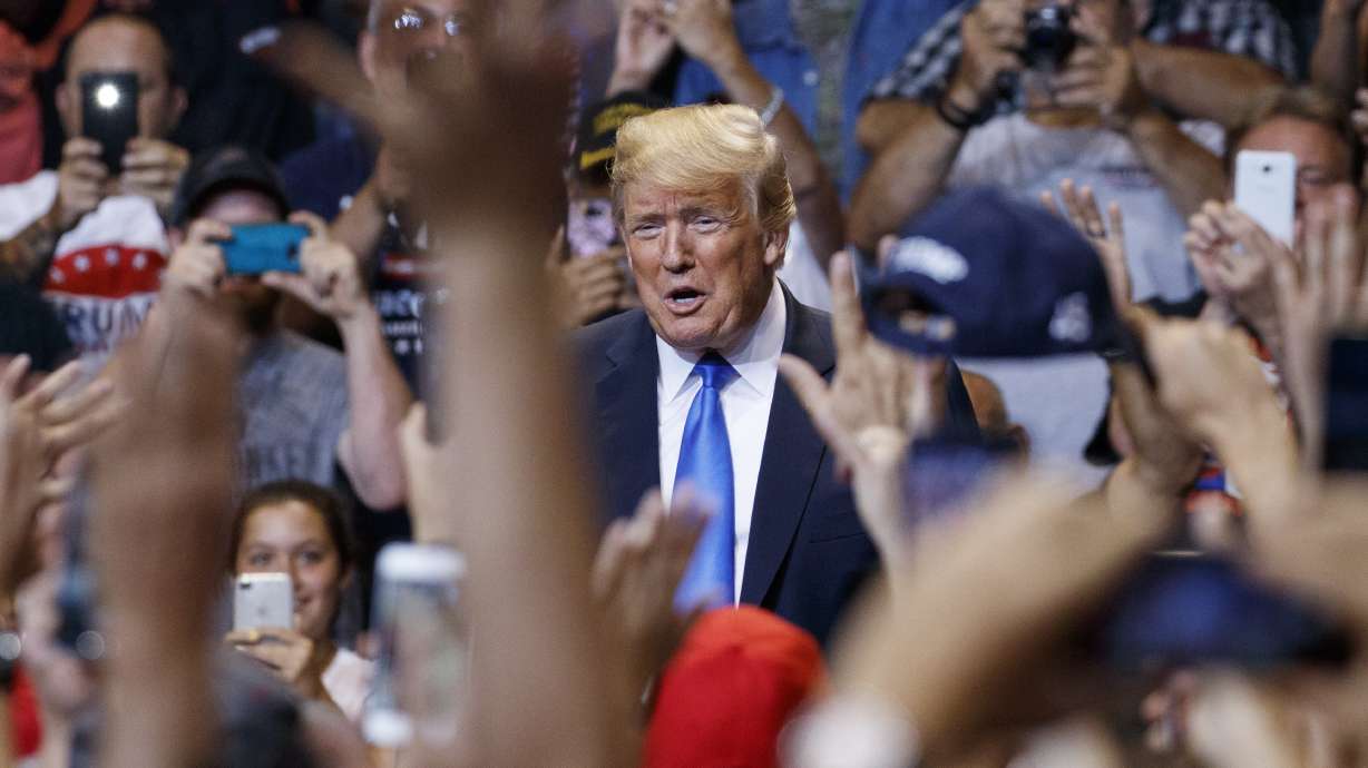 Trump casts midterm elections as a personal referendum