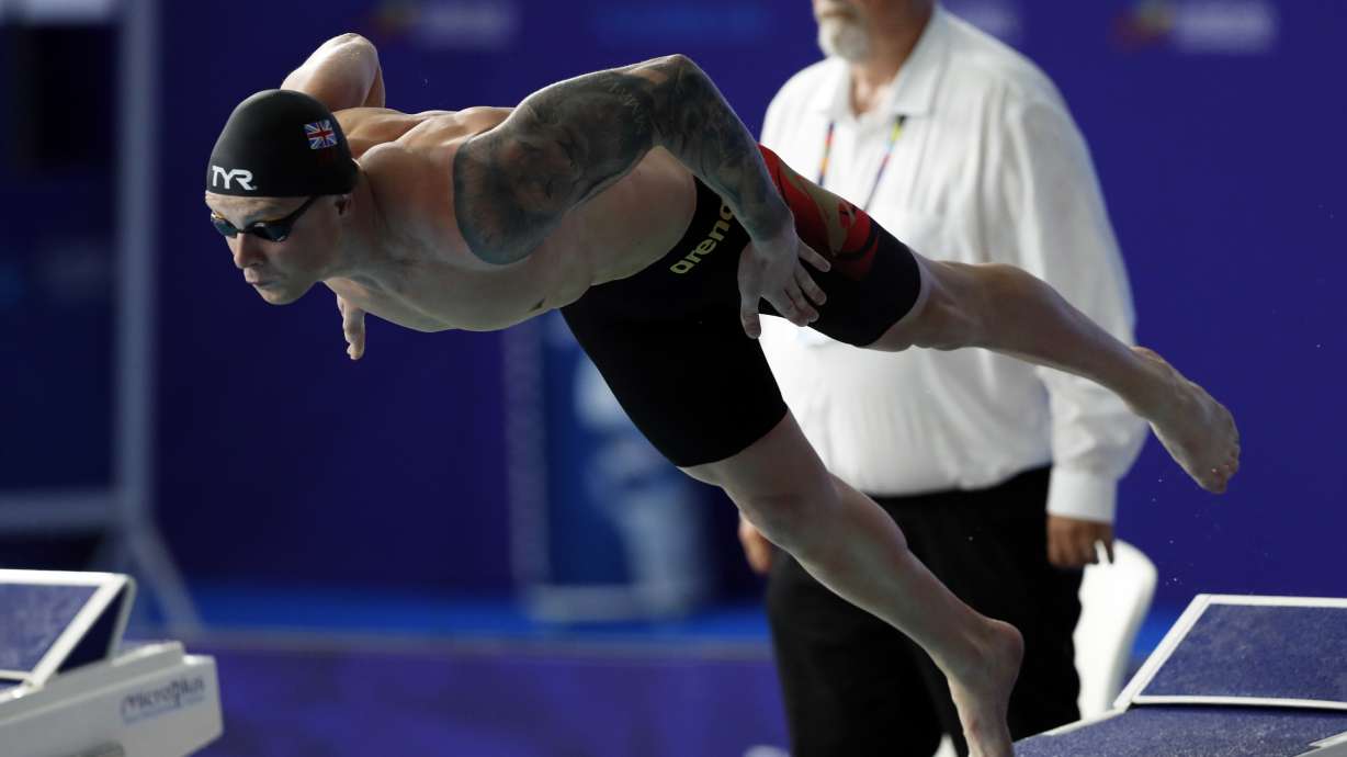 Peaty shaves 0.13 off of own 100m breaststroke world record