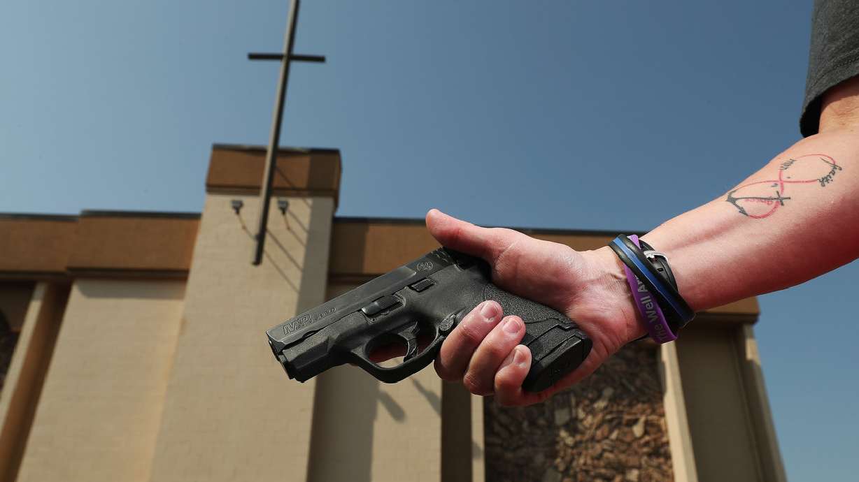 Are churches safer when worshippers are armed?