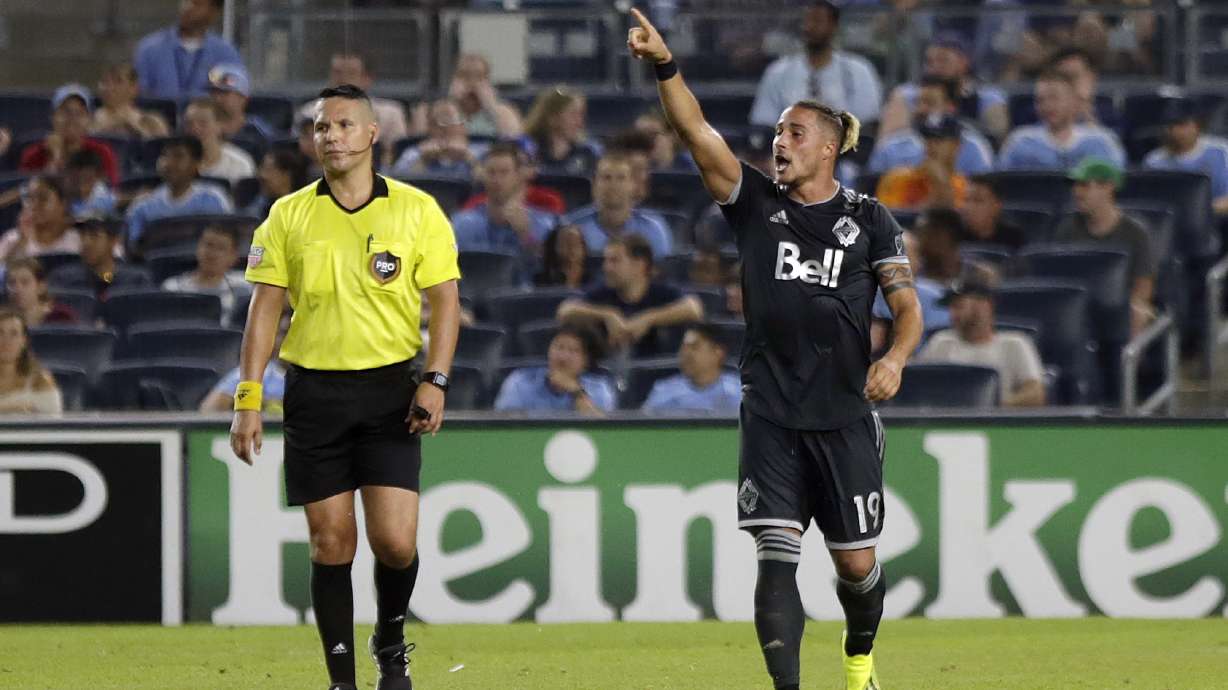 Hurtado, Whitecaps get late goal for 2-2 tie with NYCFC