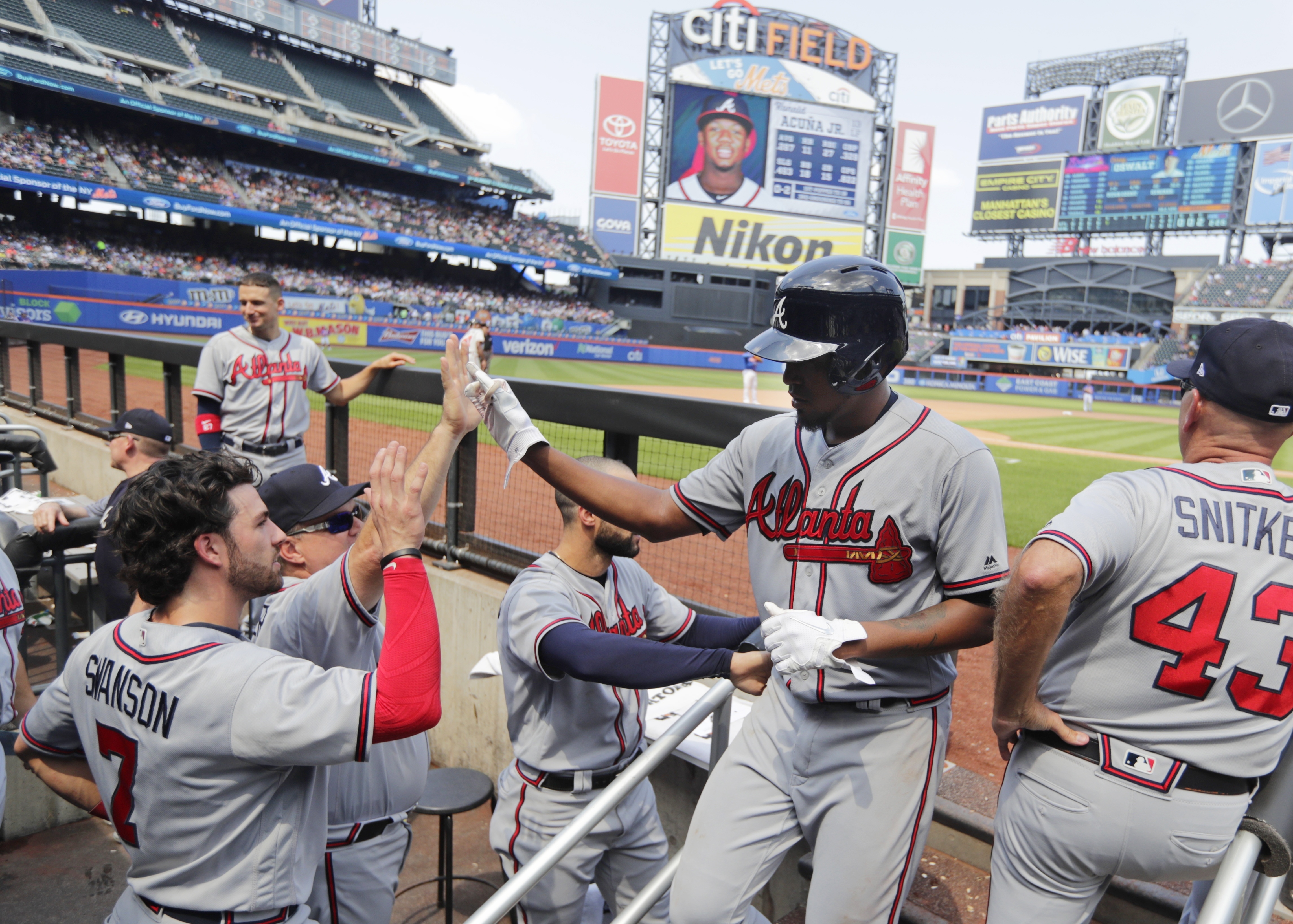 Markakis homers in 10th, Braves rally to beat Mets 5-4