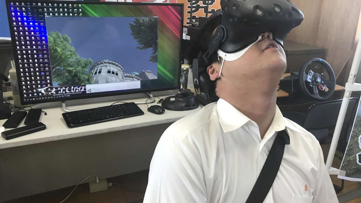 Japanese students use VR to recreate Hiroshima bombing