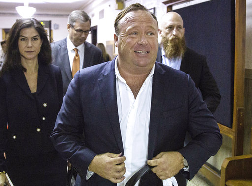 Major tech companies remove Alex Jones for hate, bullying