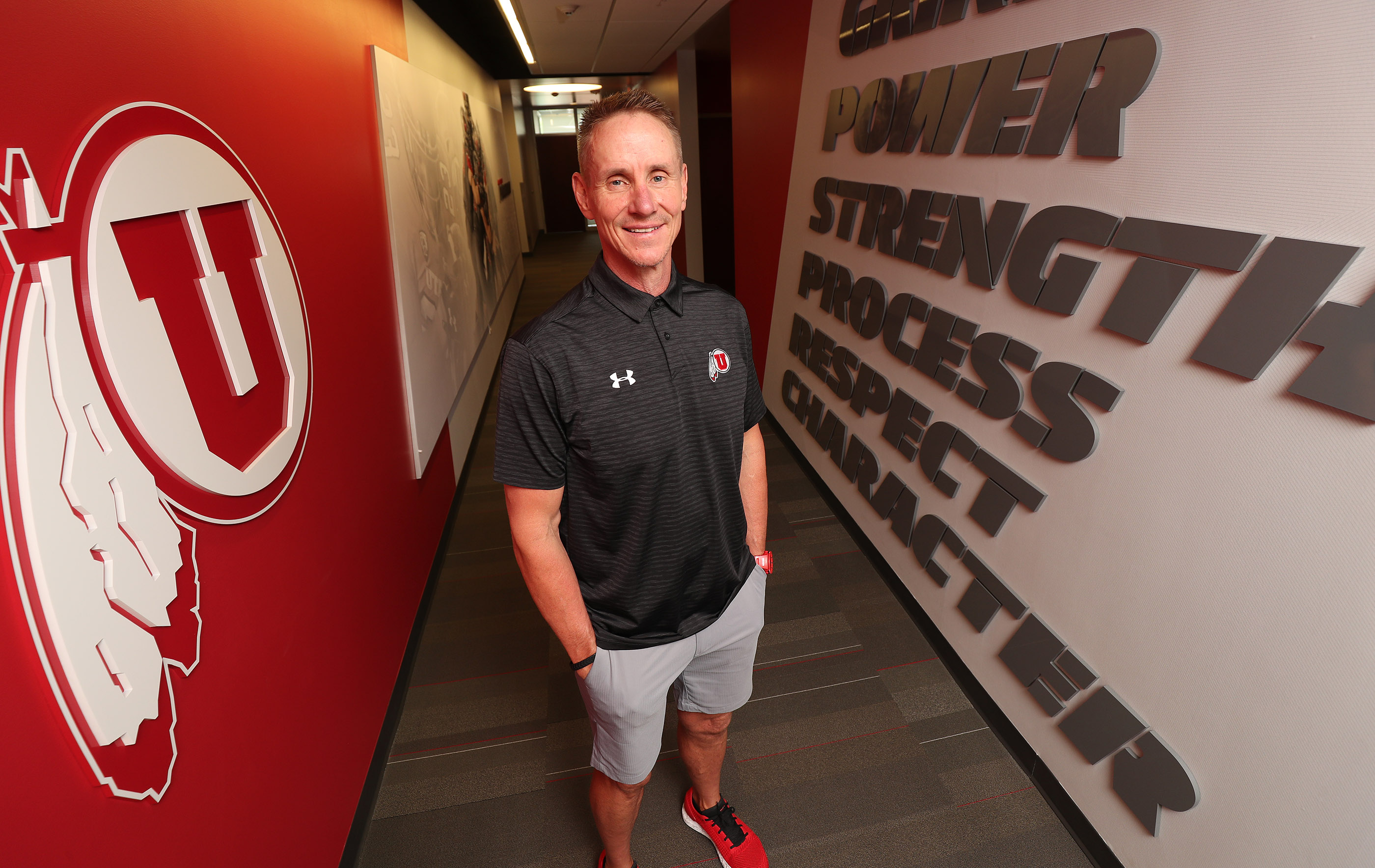 Utah football assistant coach Gary Andersen in Salt Lake City on Tuesday, June 19, 2018. (Photo: Jeffrey D. Allred, KSL)