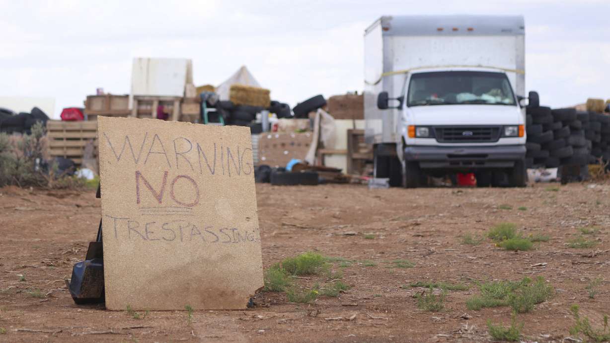 Boy's remains found at New Mexico desert compound
