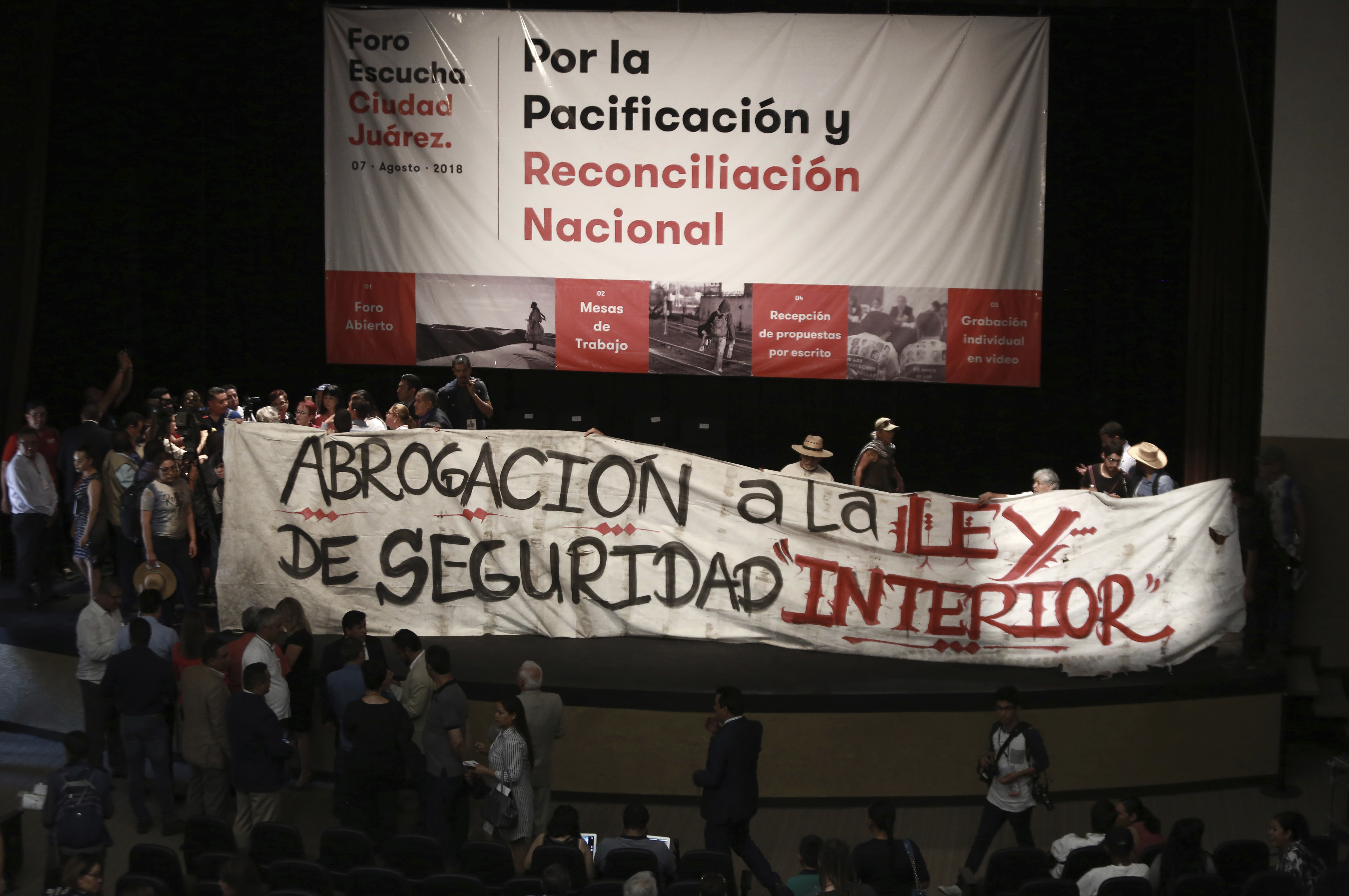 Mexico's president-elect pledges justice at security forum