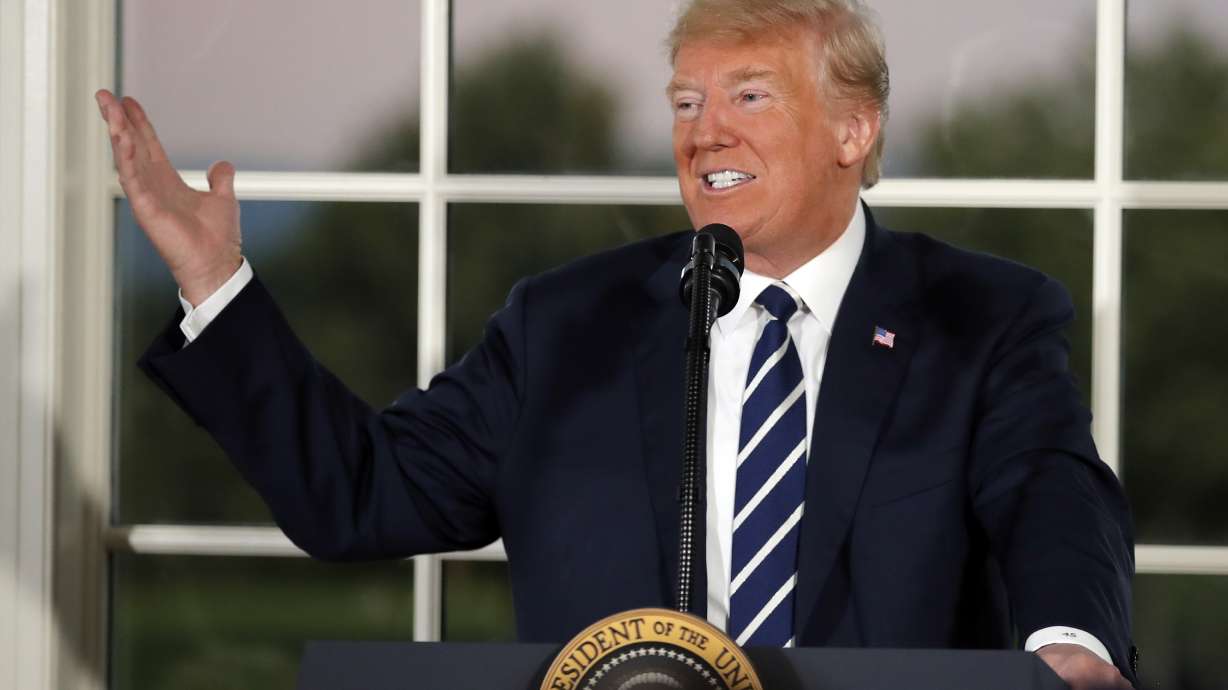 Trump says GDP growth 'could be in the 5s' next quarter