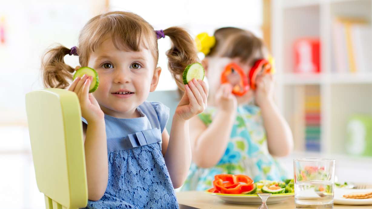 Segmented plates with pictures get kids to eat more veggies, study finds