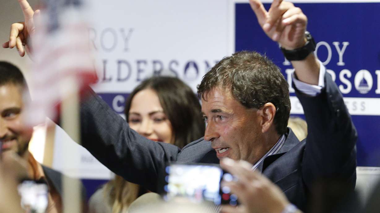 The Latest: Kansas GOP governor race still too close to call