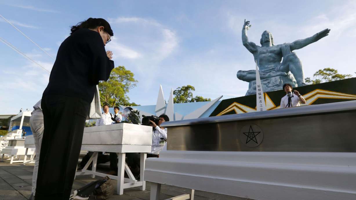 Nagasaki marks 73 years since A-bombing as UN chief attends