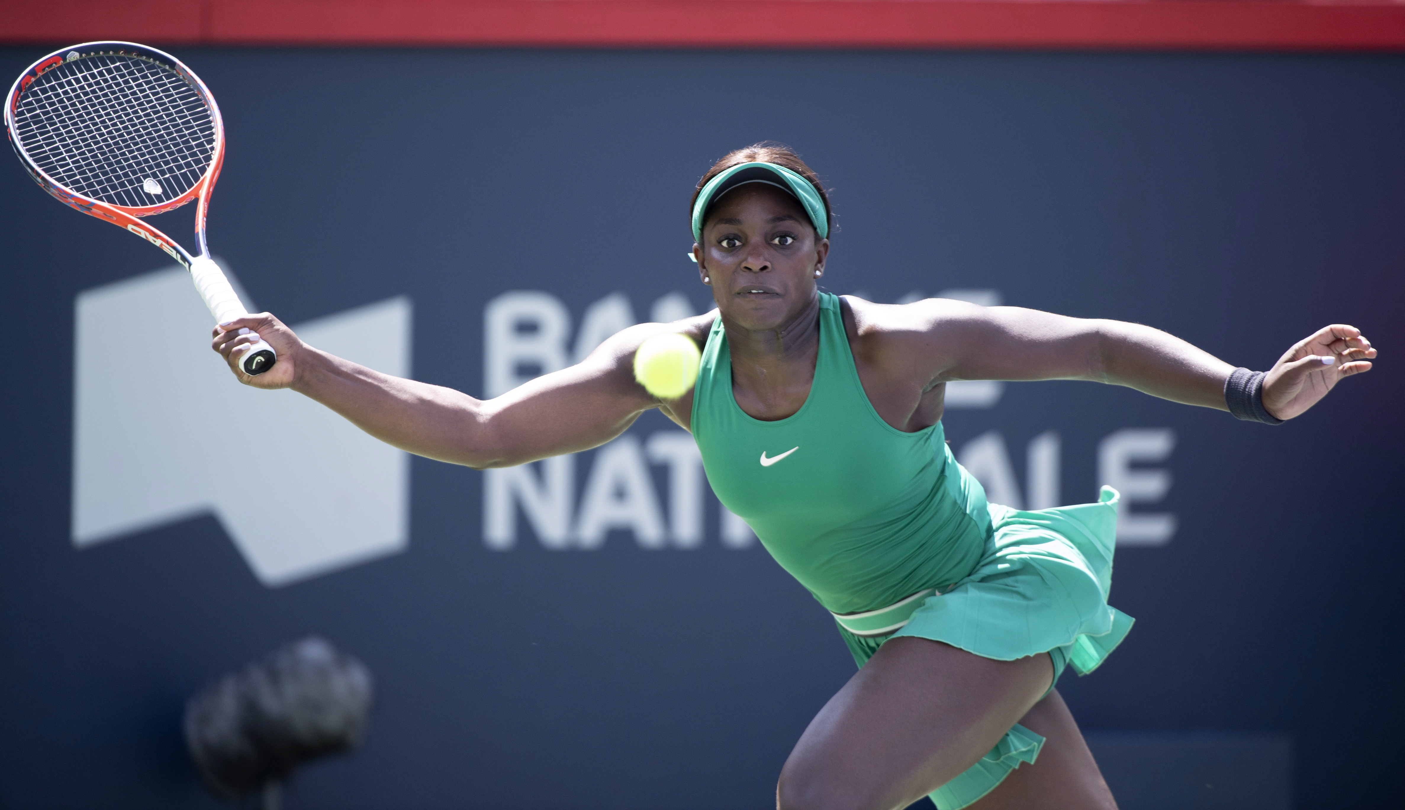 US Open champ Sloane Stephens advances in Montreal