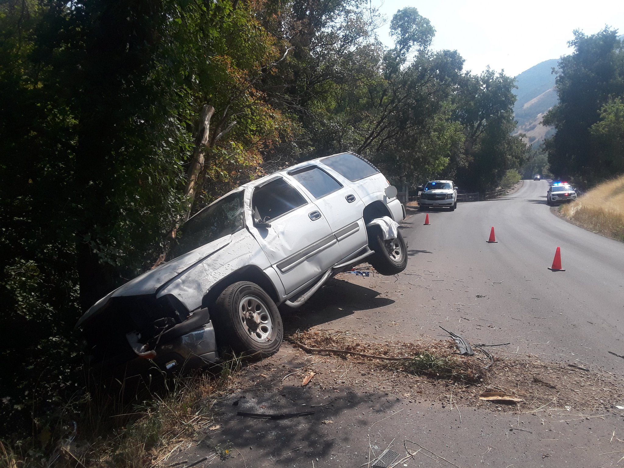 Utah County woman dies after rollover crash in Hobble Creek Canyon