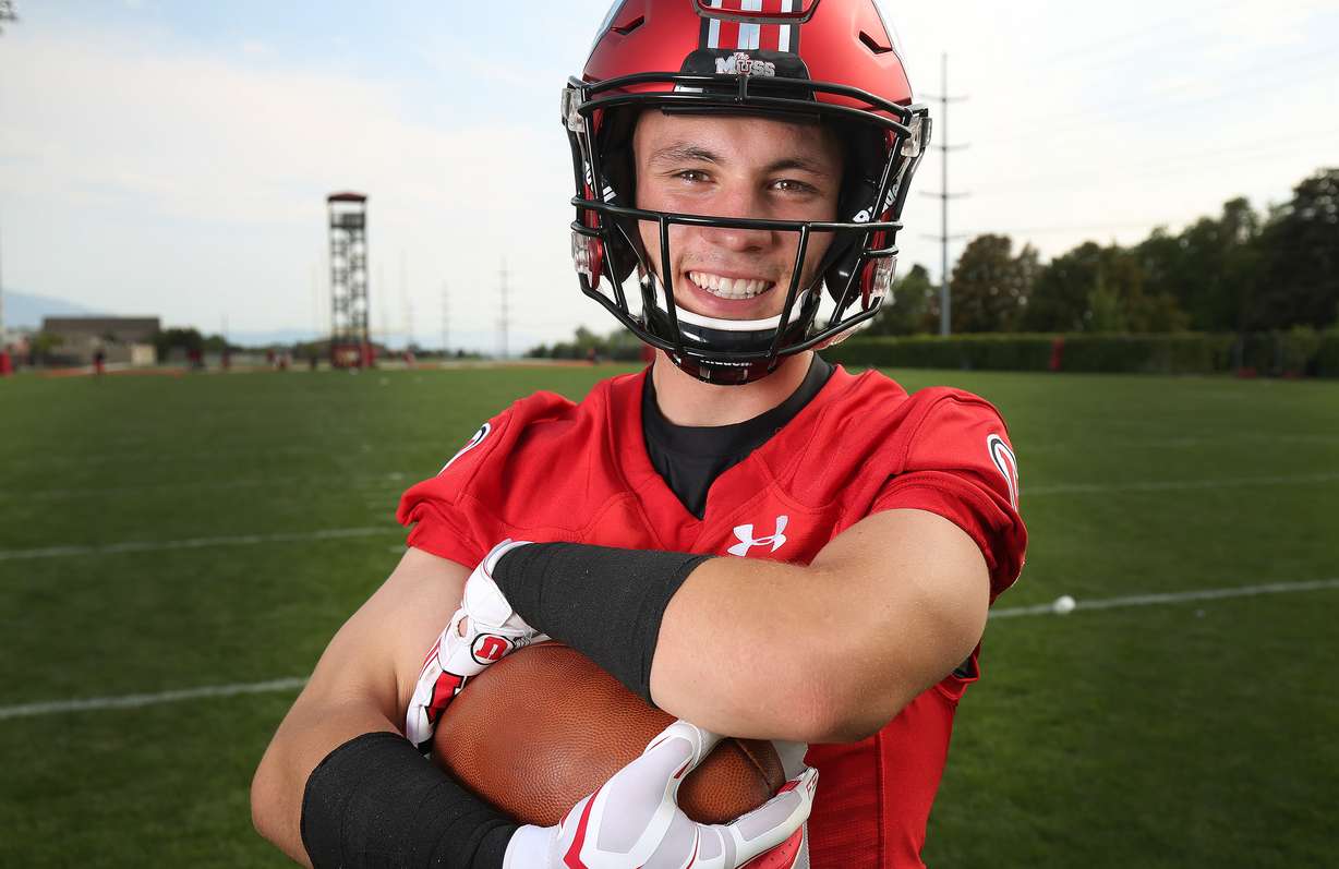 Utah Utes wide receiver Britain Covey (18) in Salt Lake City on Aug 2, 2018. (Photo: Jeffrey D. Allred, KSL)