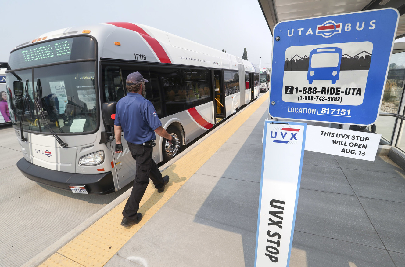 Center stations, dedicated lanes for Utah County’s express bus line set to open