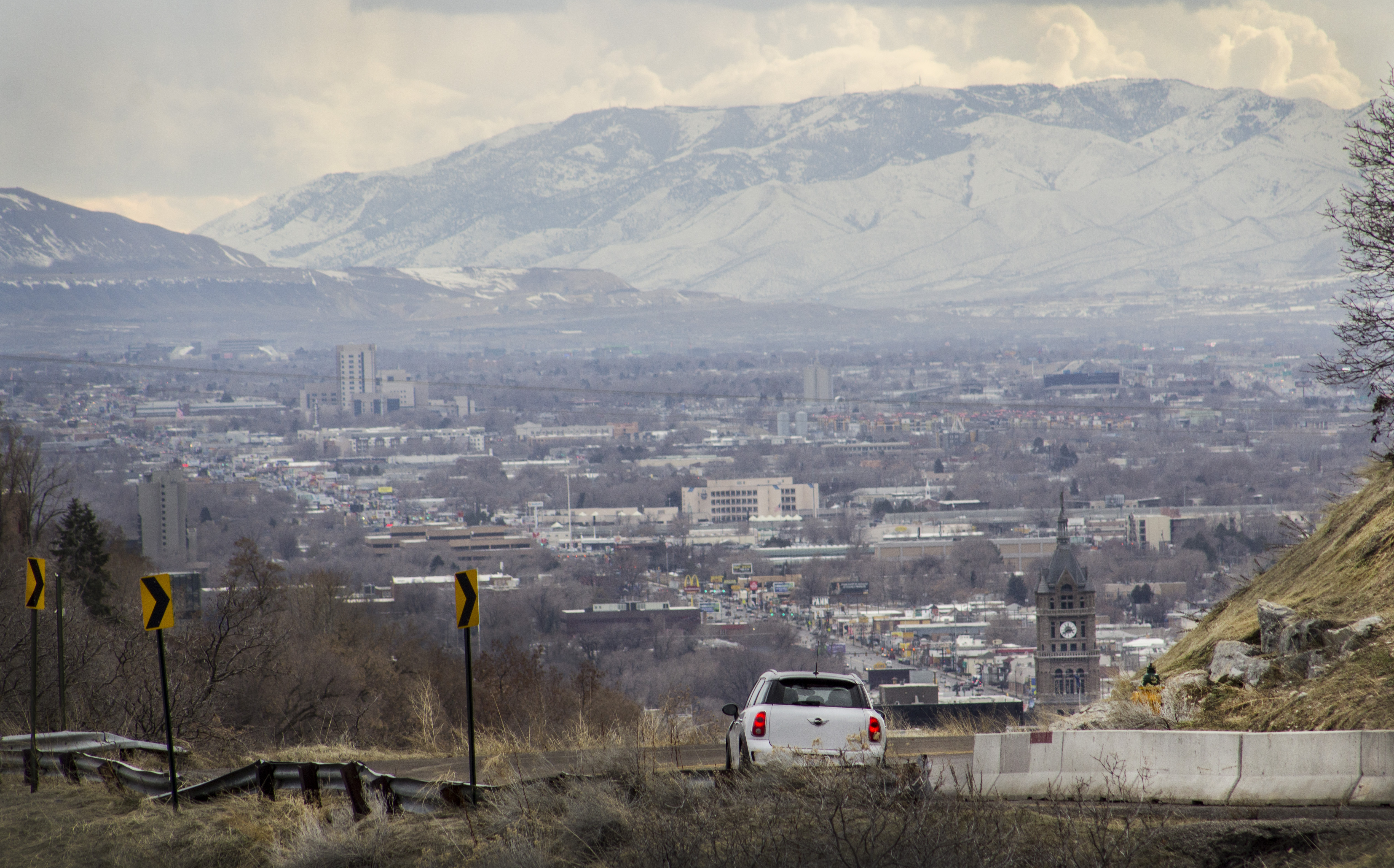 Bonneville Boulevard on Feb. 6, 2017. (Photo: Carter Williams, KSL.com)
