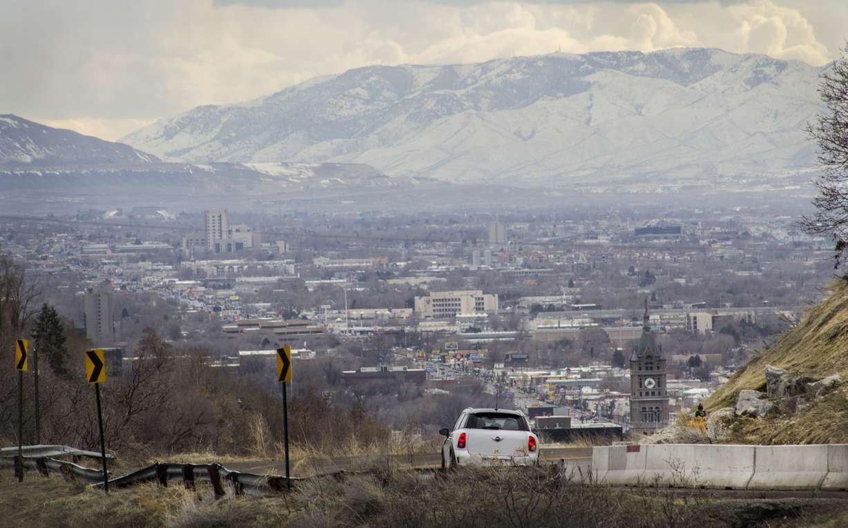 Bonneville Boulevard on Feb. 6, 2017. (Photo: Carter Williams, KSL.com)