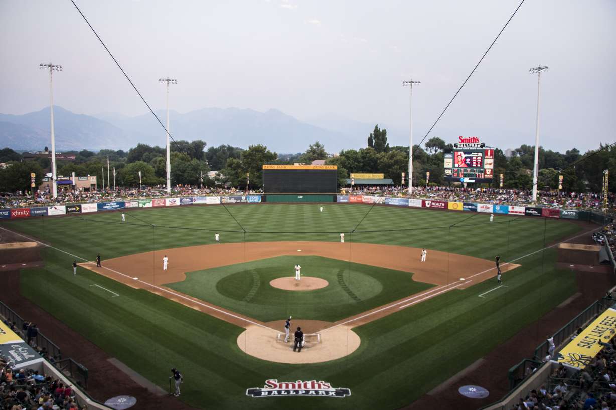 A view of Smith's Ballpark on Aug. 10, 2018. (Photo: Carter Williams, KSL.com)