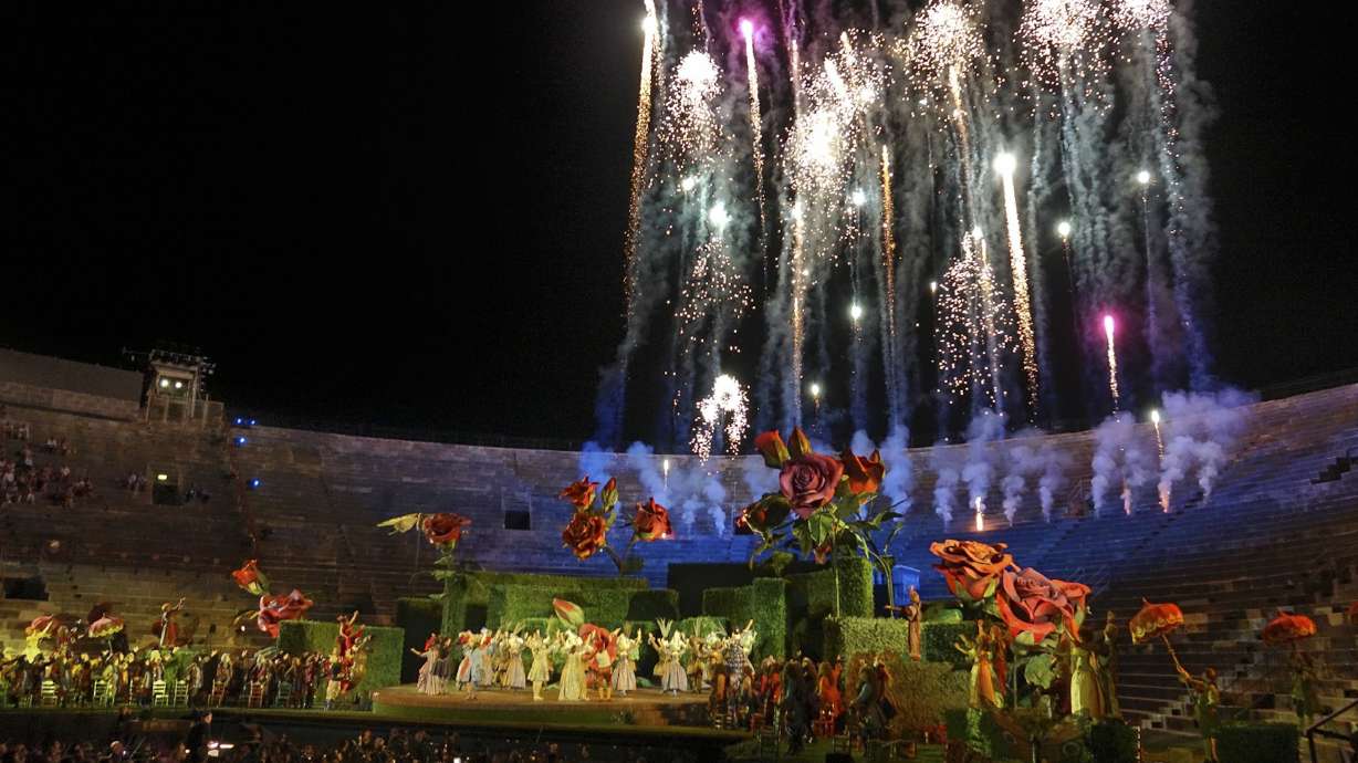 Soprano Gasdia reboots troubled Verona Arena opera festival