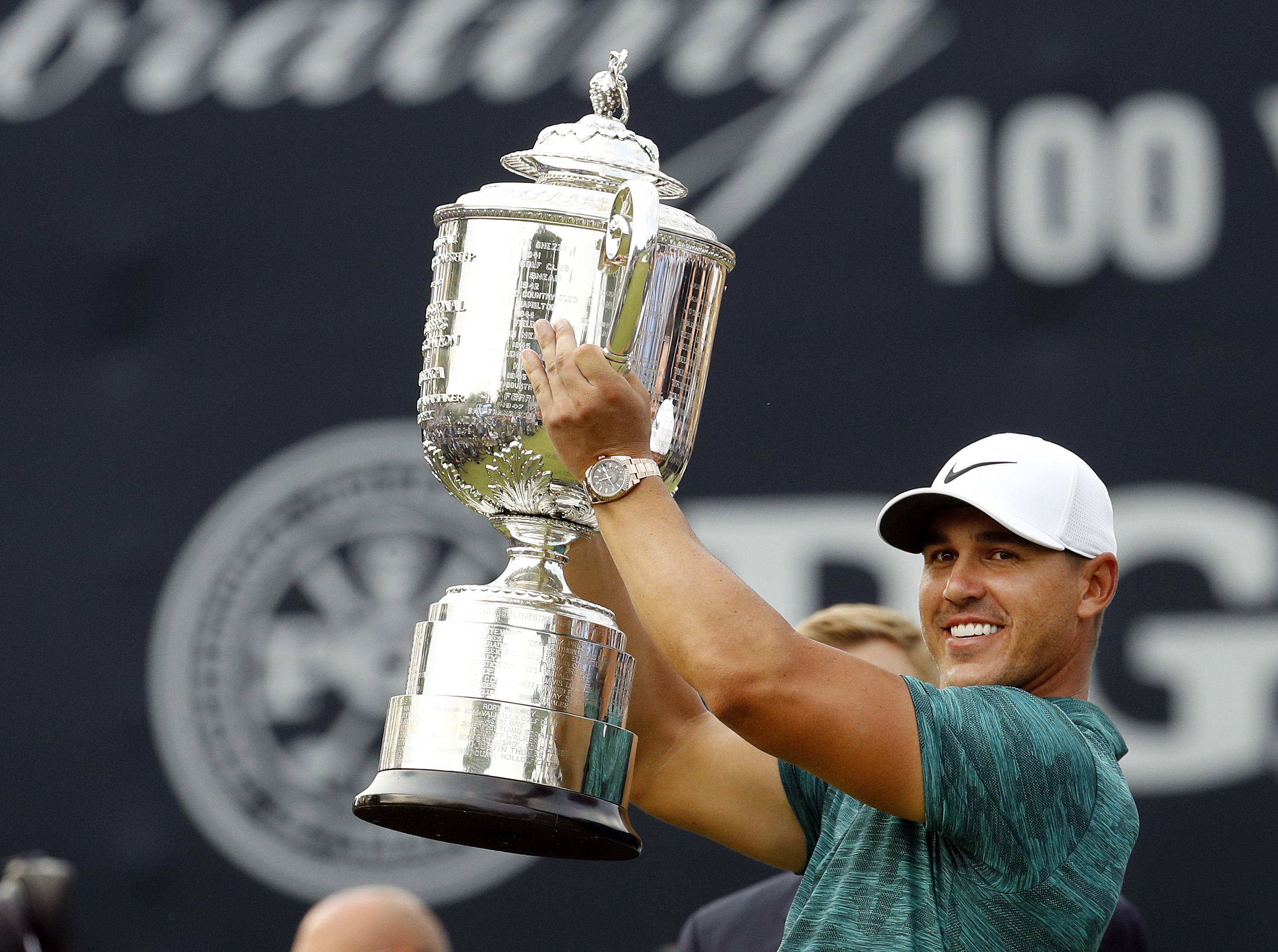 Brooks Koepka wins PGA Championship; Tiger Woods second