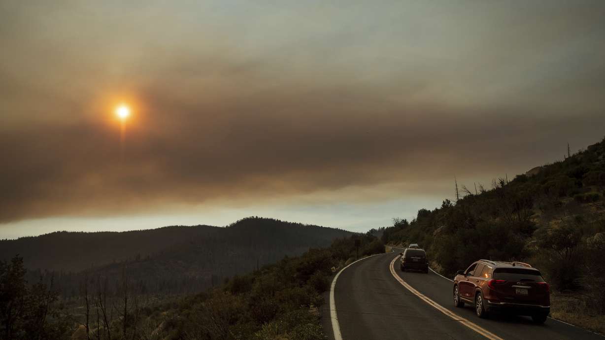 The Latest: Vehicle tow chain sparked small California fire