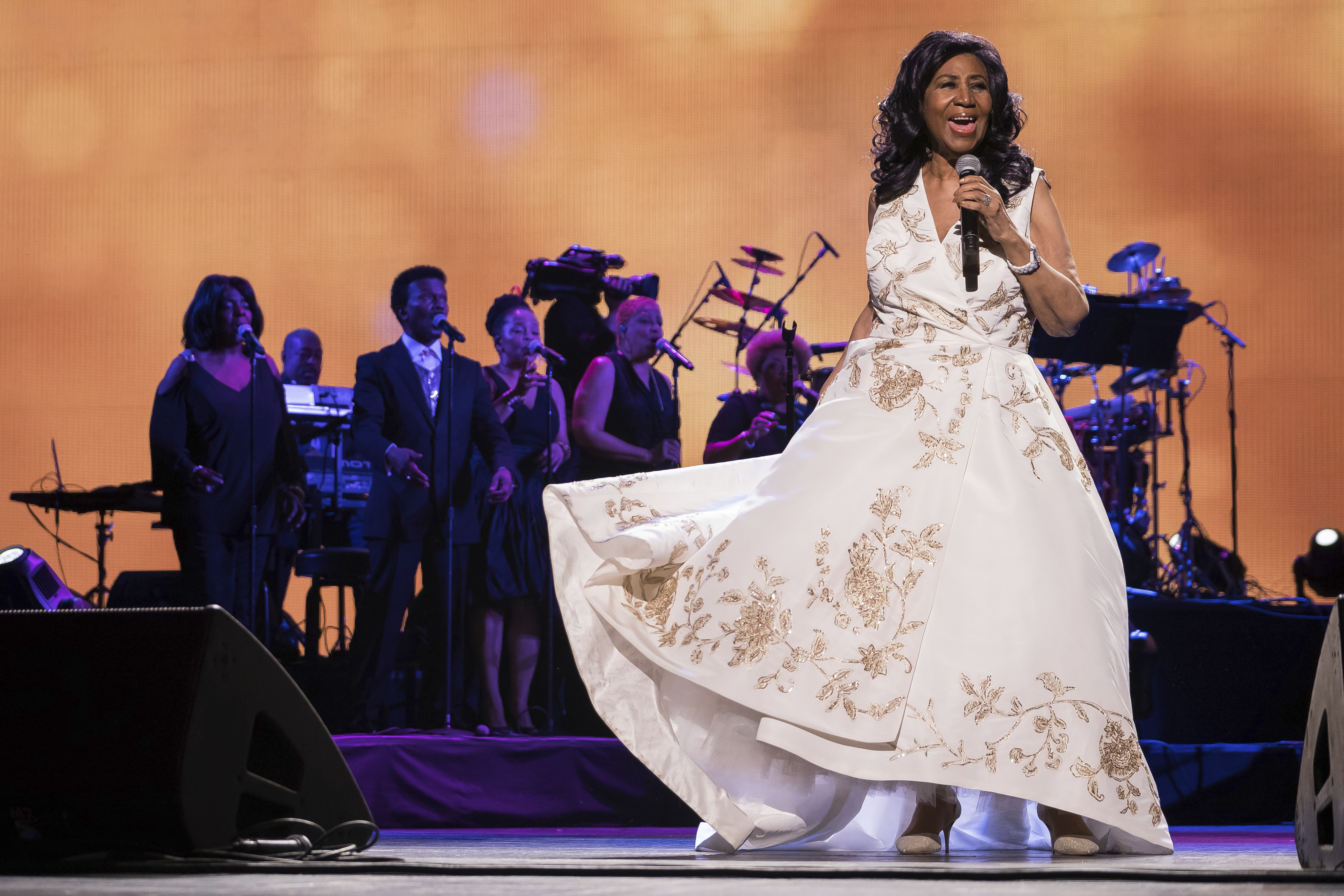 A timeline of major events in the life of Aretha Franklin