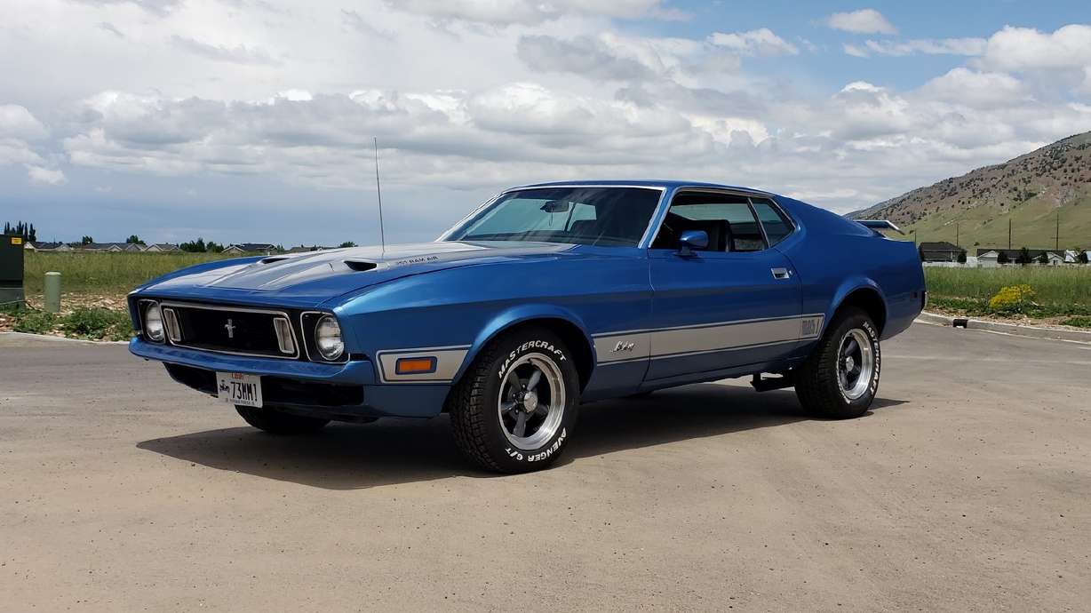 Hyrum man's '73 Ford Mustang Mach 1 a thing of destiny