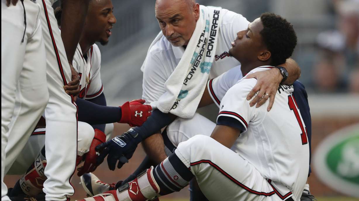 Marlins' Urena suspended 6 games for hitting Acuna