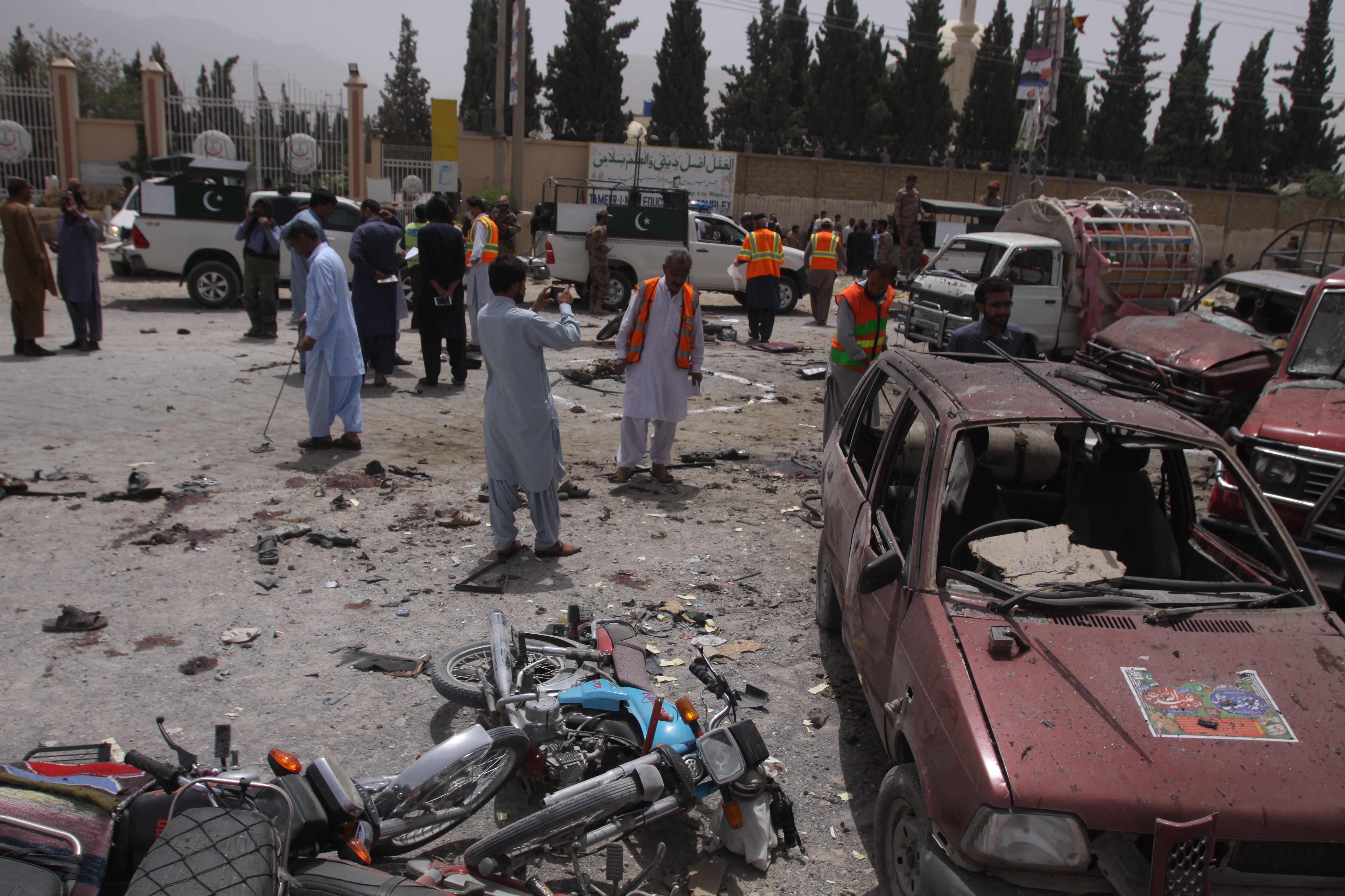 A look at major attacks in Pakistan claimed by IS militants